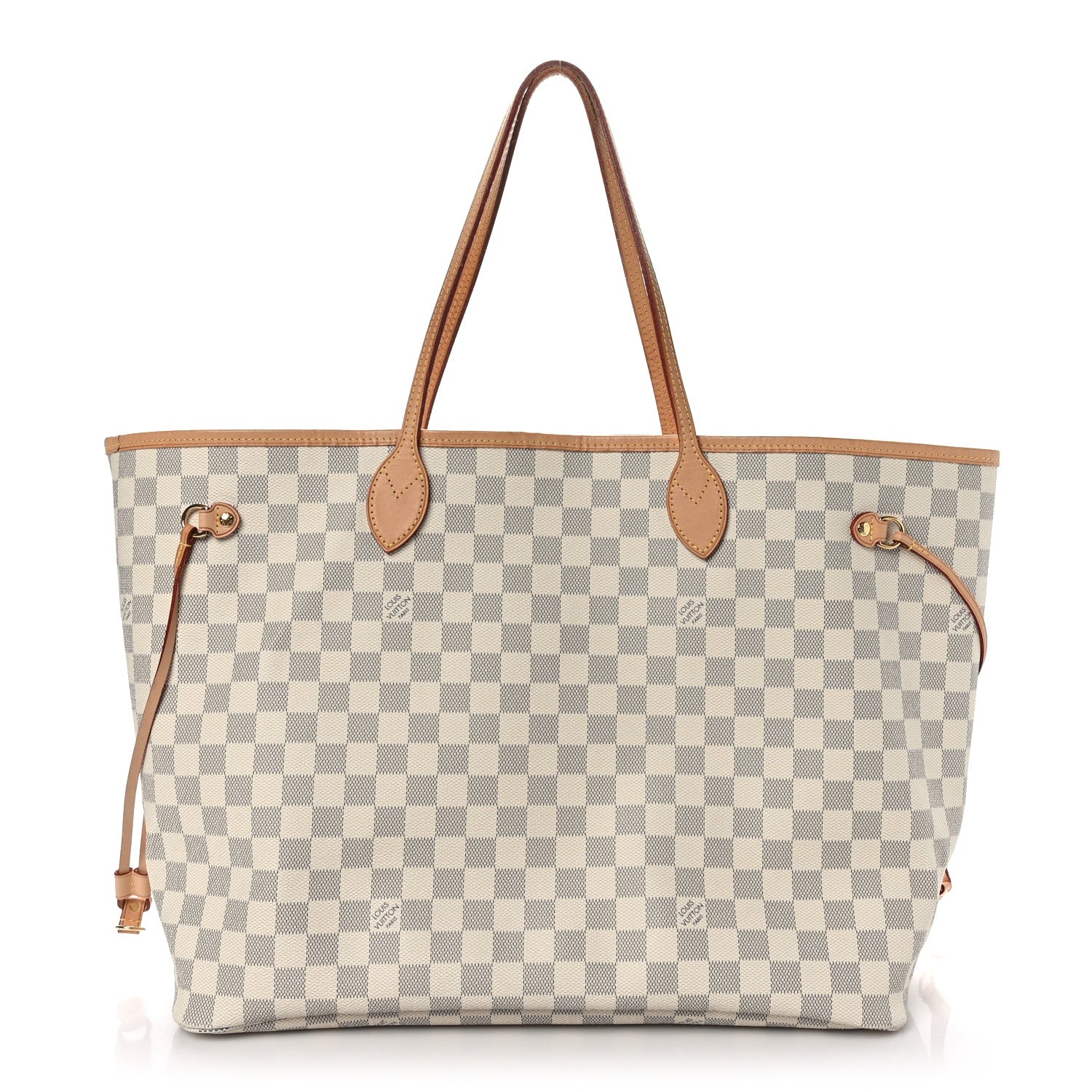 Louis Vuitton Damier Azur Neo Neverfull GM Rose Ballerine 1 of 8