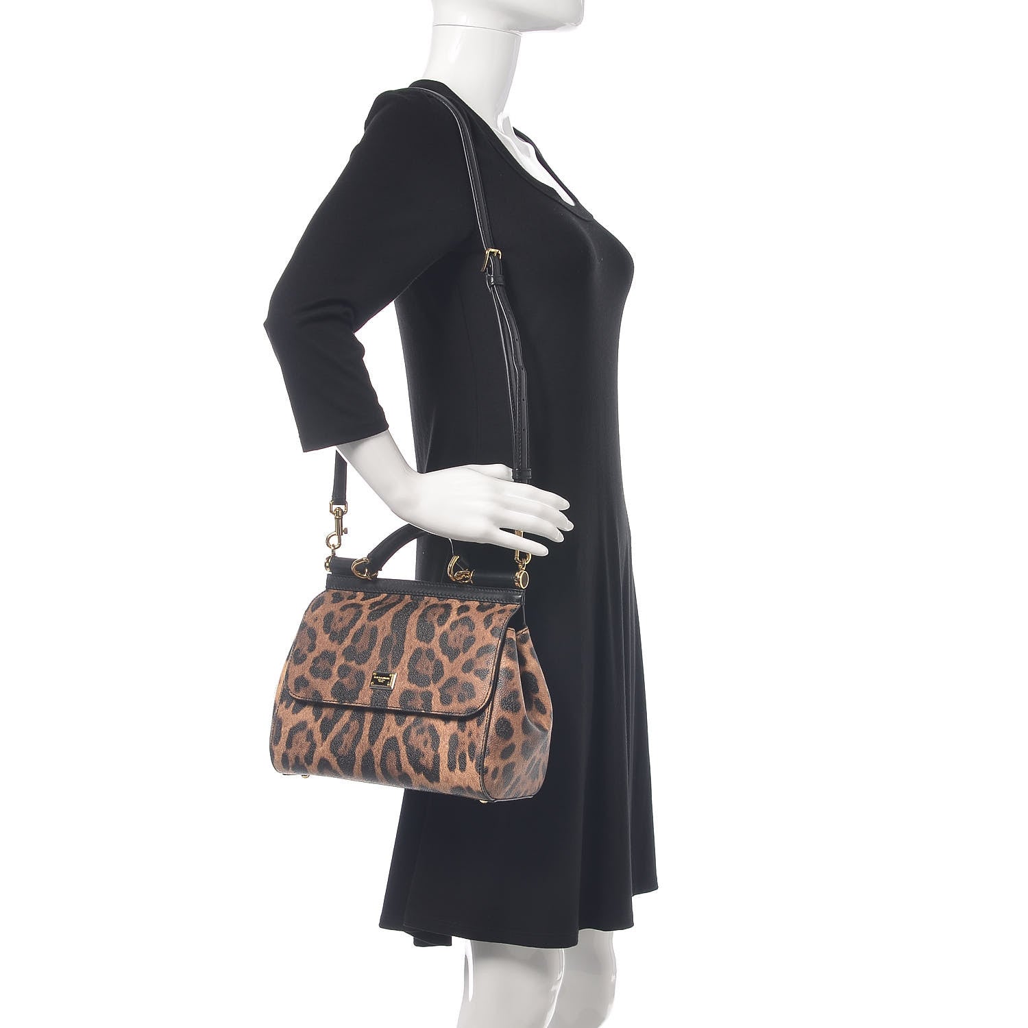 Dolce & Gabbana Leo Crepe Medium Miss Sicily Satchel Naturale 2 of 8