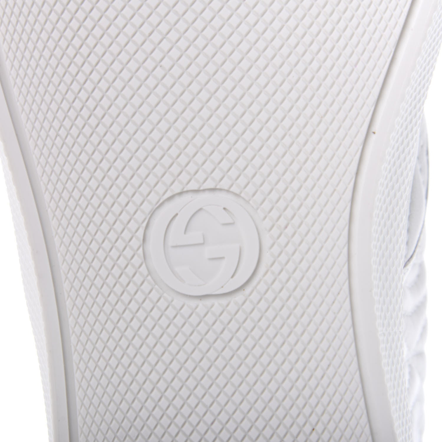 Gucci Nappa Web G Rhombus Quilted Mens Slip On Sneakers 7 Great White 8 of 10