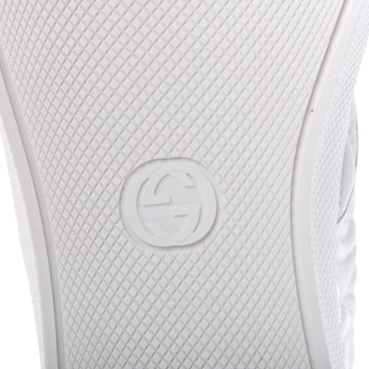 Gucci Nappa Web G Rhombus Quilted Mens Slip On Sneakers 7 Great White 8 of 10