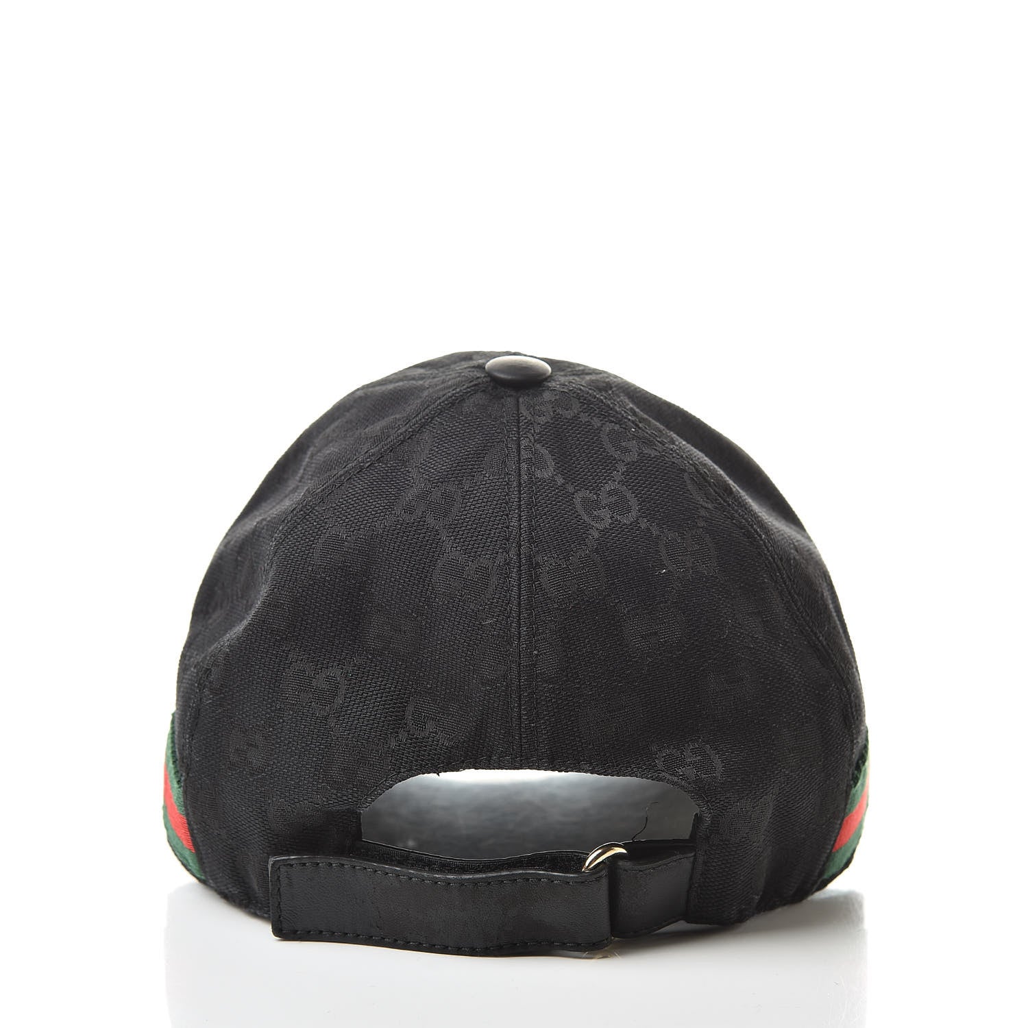 Gucci Monogram Web Baseball Hat M Black 4 of 8