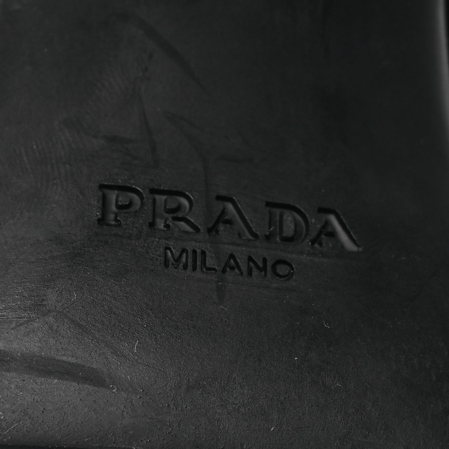 Prada Spazzolato Re-Nylon Metal Triangle Logo 110mm Ankle Boots 37.5 Black 7 of 13