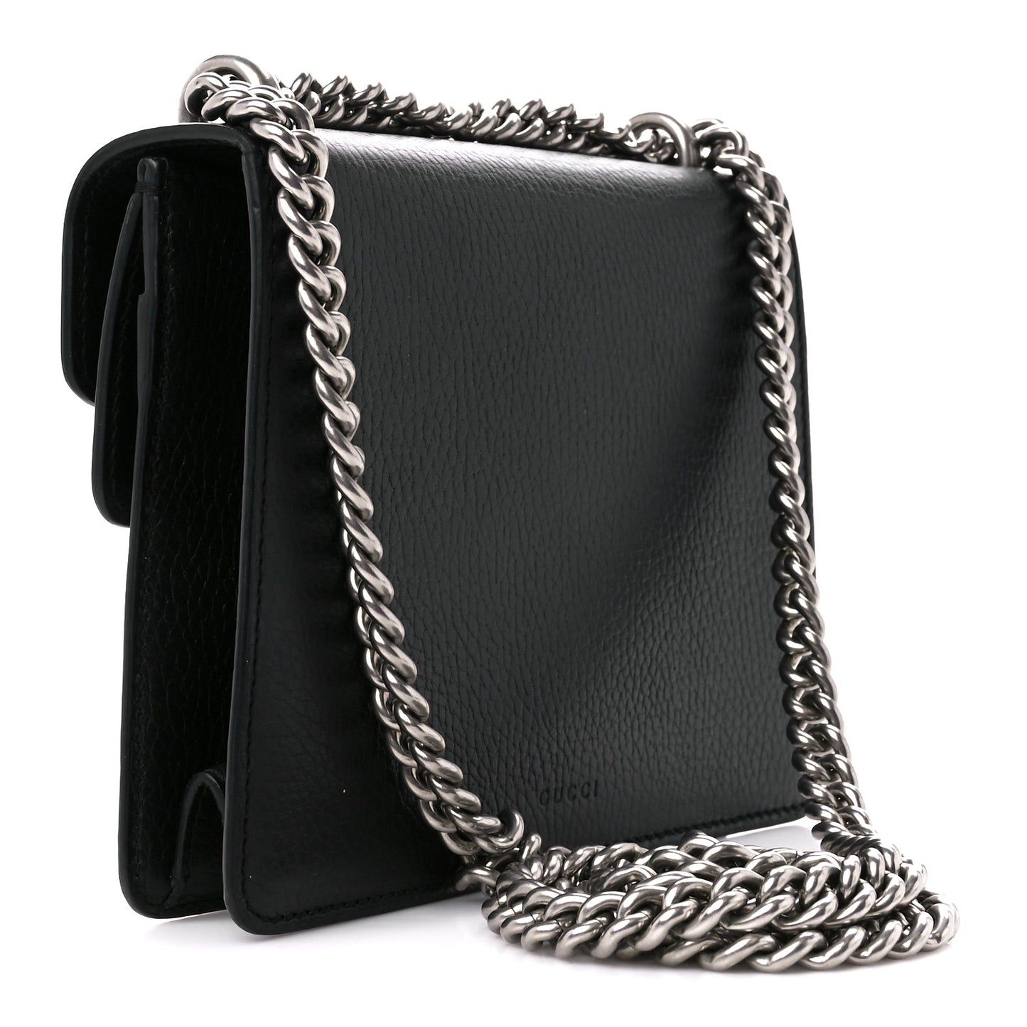 Calfskin Mini Dionysus Shoulder Bag Black