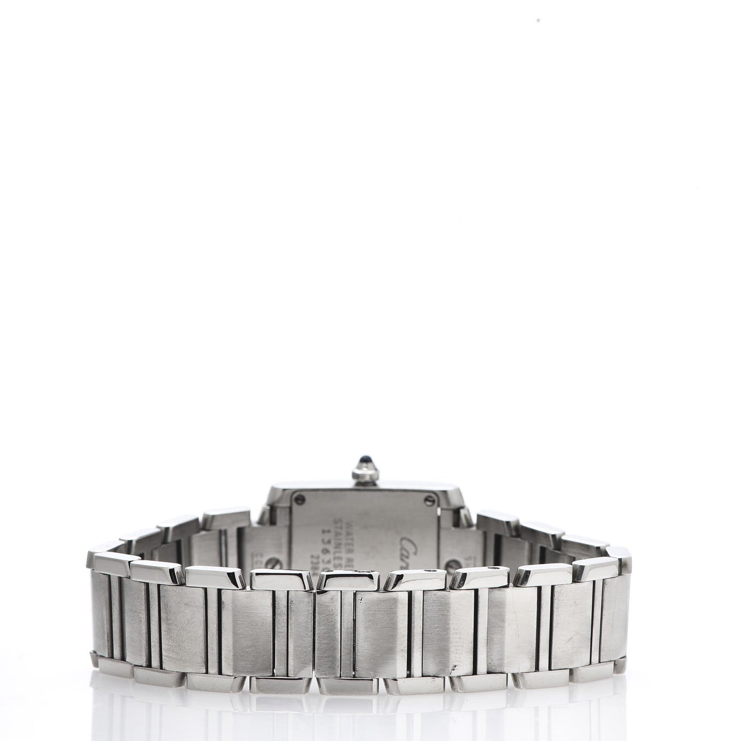 Stainless Steel 20mm Tank Francaise Quartz Watch