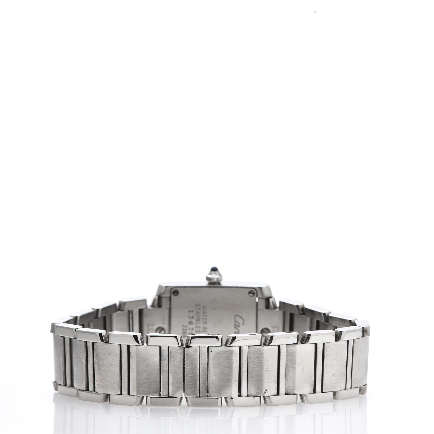 Cartier Stainless Steel 20mm Tank Francaise Quartz Watch 4 of 9