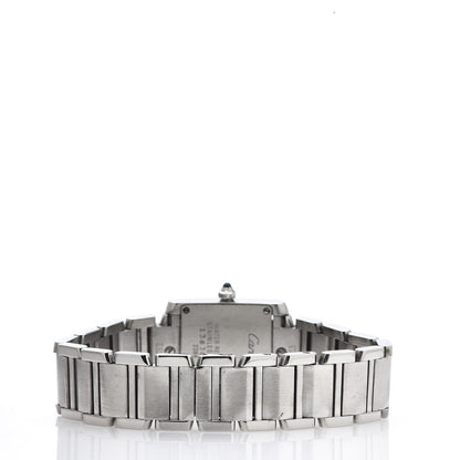 Cartier Stainless Steel 20mm Tank Francaise Quartz Watch 4 of 9