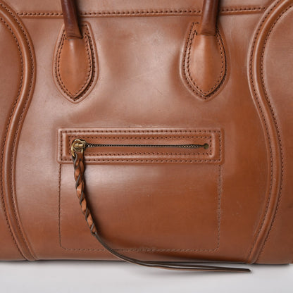 Celine Natural Calfskin Medium Phantom Luggage Tan 16 of 26