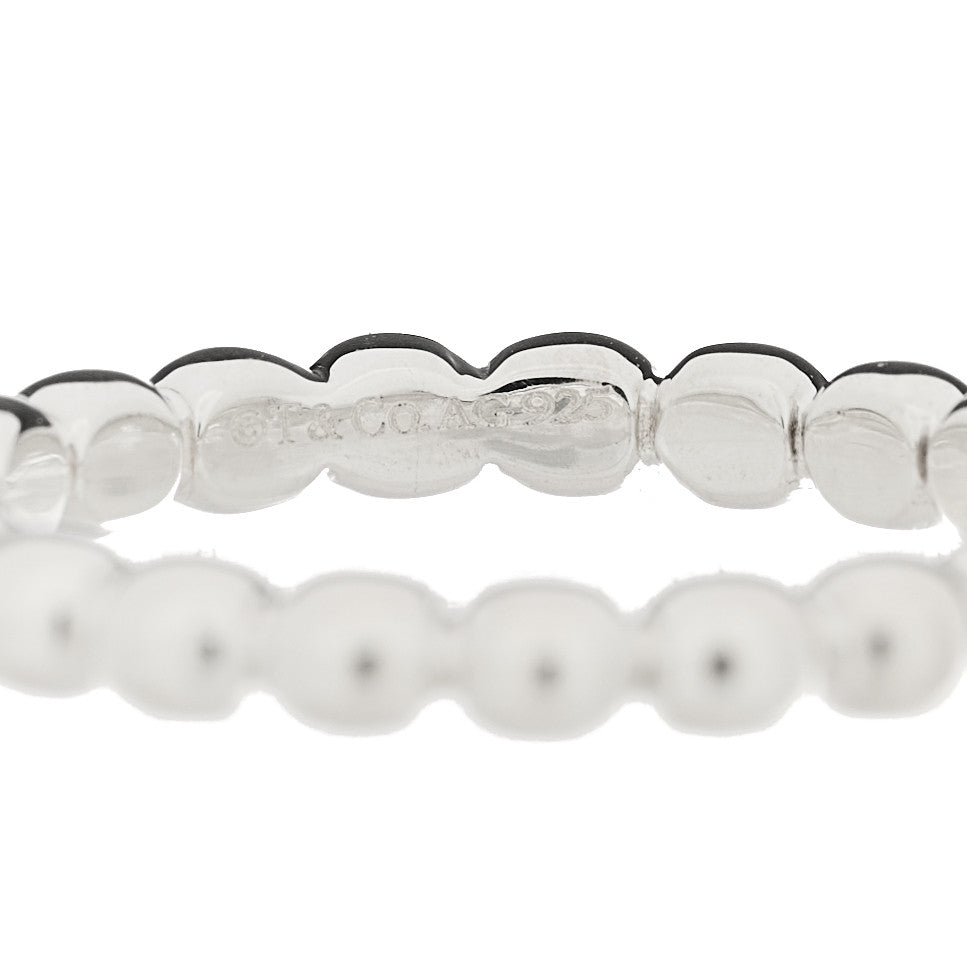 Sterling Silver HardWear Bead Ring 52 6