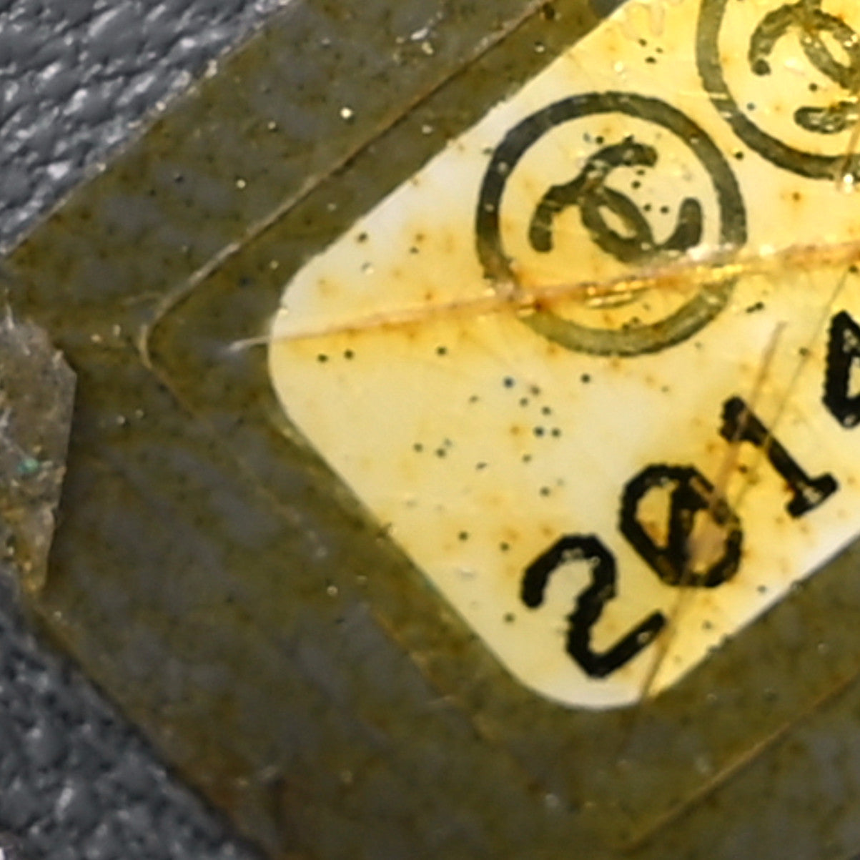 Lambskin Quilted Small Boy Flap Dark Grey