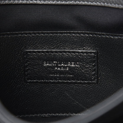 Saint Laurent Grained Calfskin Embossed Monogram Small Sunset Storm 7 of 9