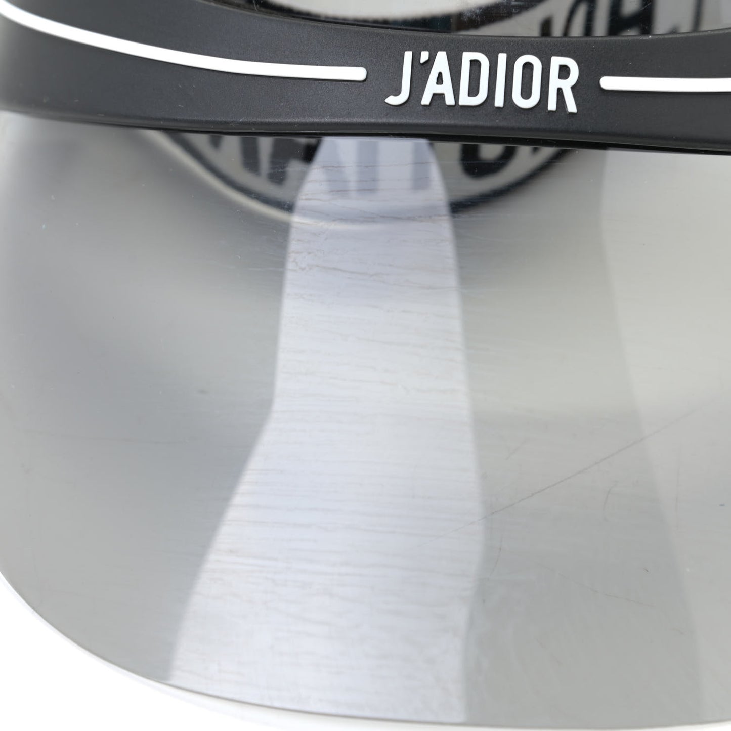 Mirrored DiorClub1 Sun Visor Black