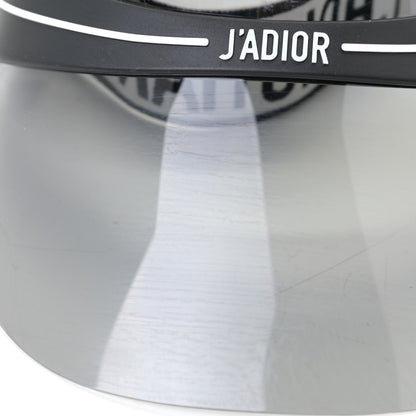 Christian Dior Mirrored DiorClub1 Sun Visor Black 7 of 8