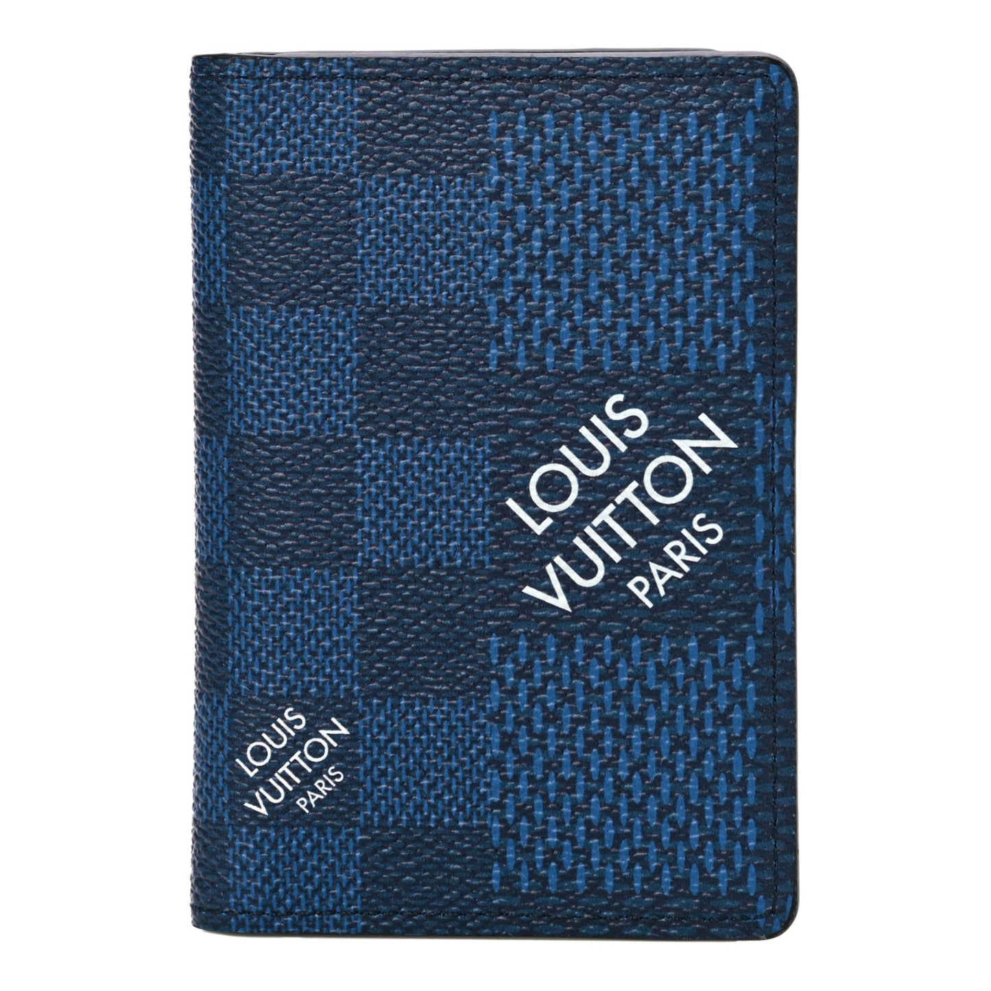 Damier Infini 3D Pocket Organizer Navy Blue