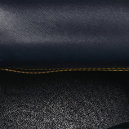 Hermes Epsom Kelly Sellier 28 Bleu Indigo 5 of 10