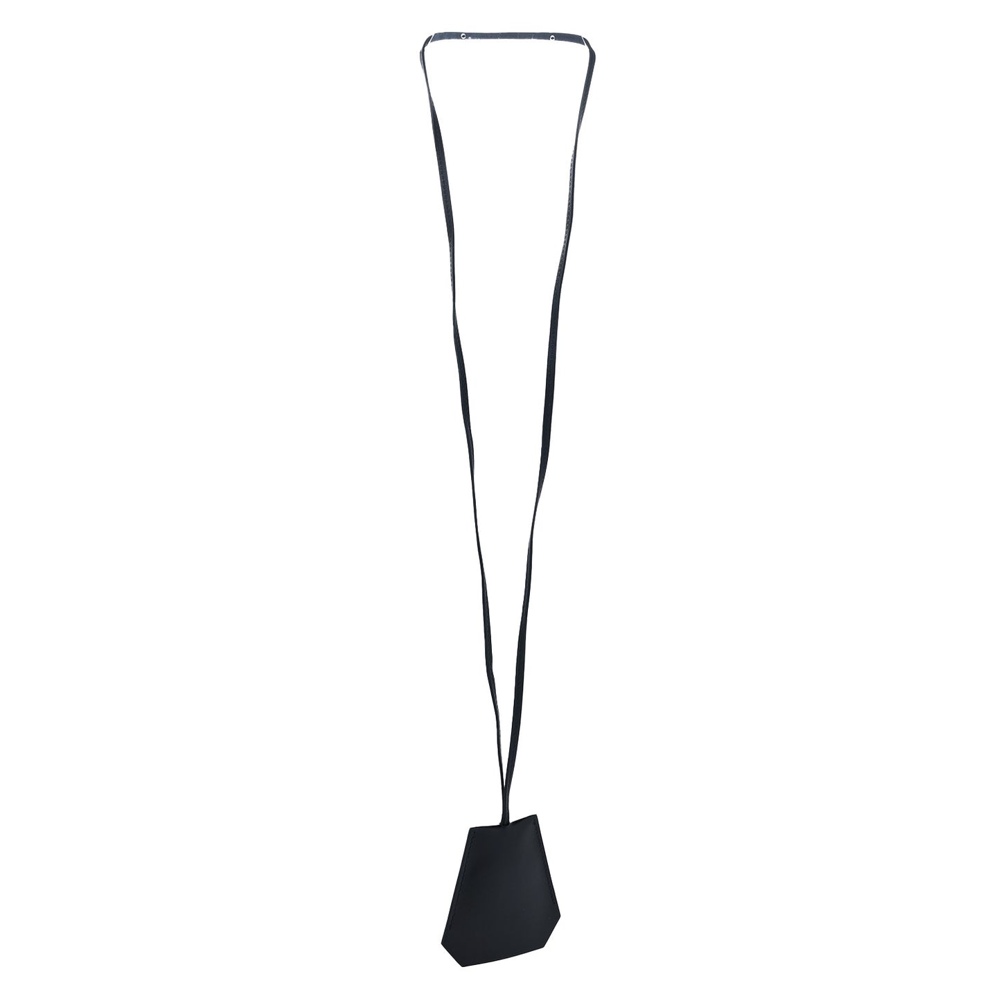 Box Clochette Long Necklace Black