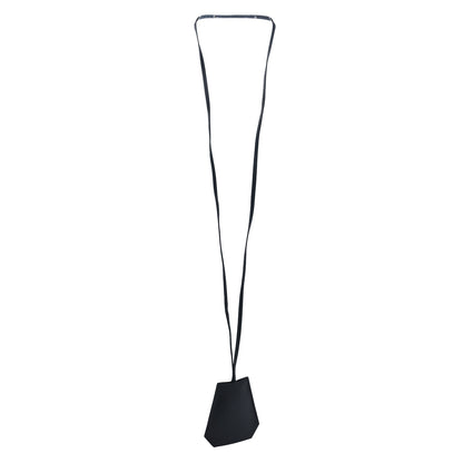 Hermes Box Clochette Long Necklace Black 3 of 5
