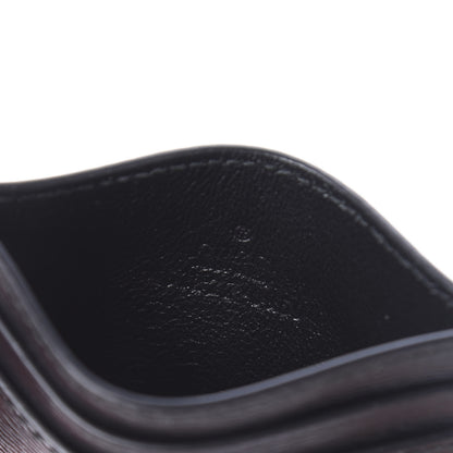 Gucci Calfskin Kingsnake Card Holder Black 6 of 9