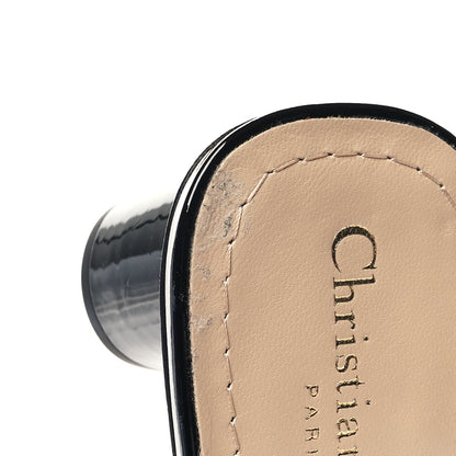 Christian Dior Patent C'est Dior 50mm Slide Sandals 41.5 Black 9 of 9
