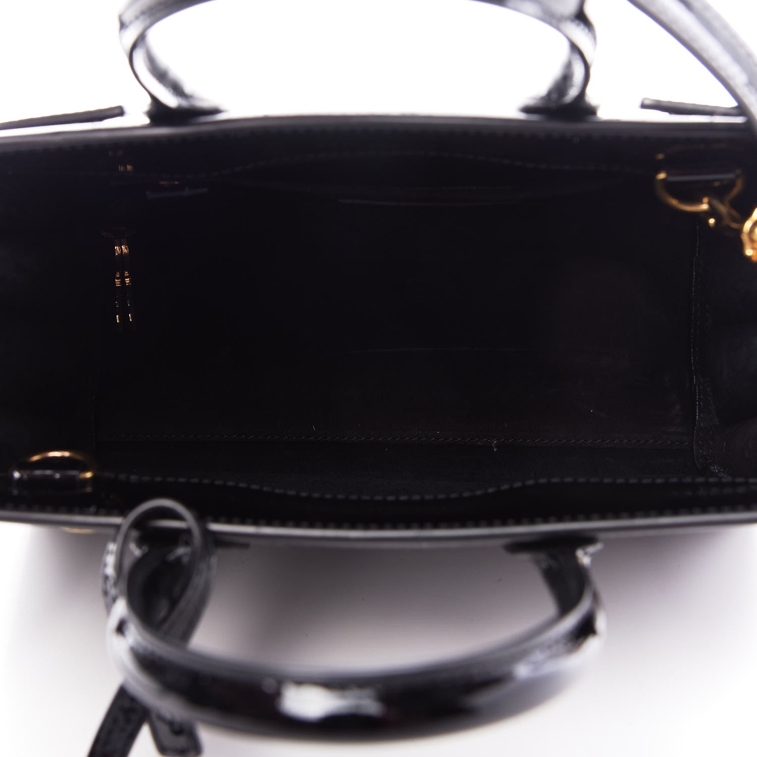Saint Laurent Vernice Diamond Calfskin Nano Sac de Jour Black 5 of 6