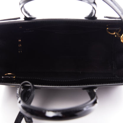 Saint Laurent Vernice Diamond Calfskin Nano Sac de Jour Black 5 of 6