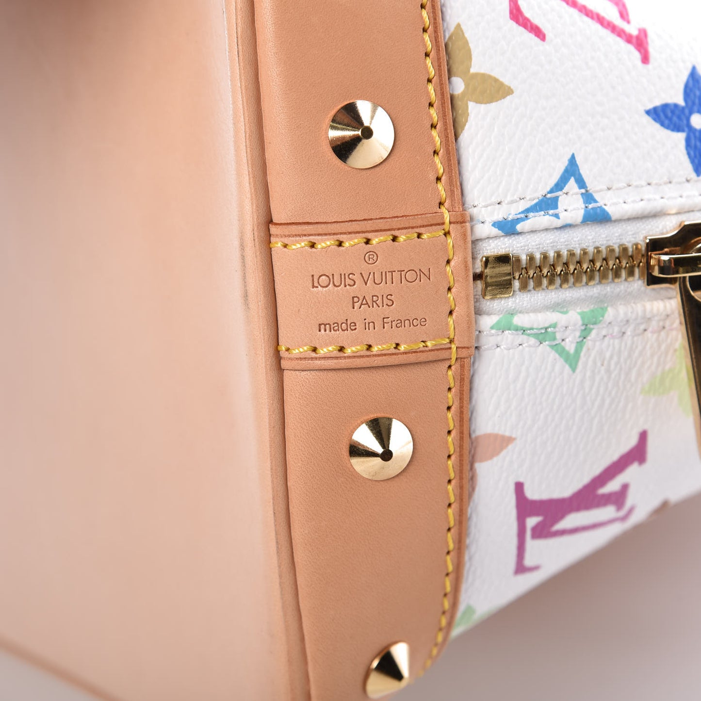 Monogram Multicolor Alma White