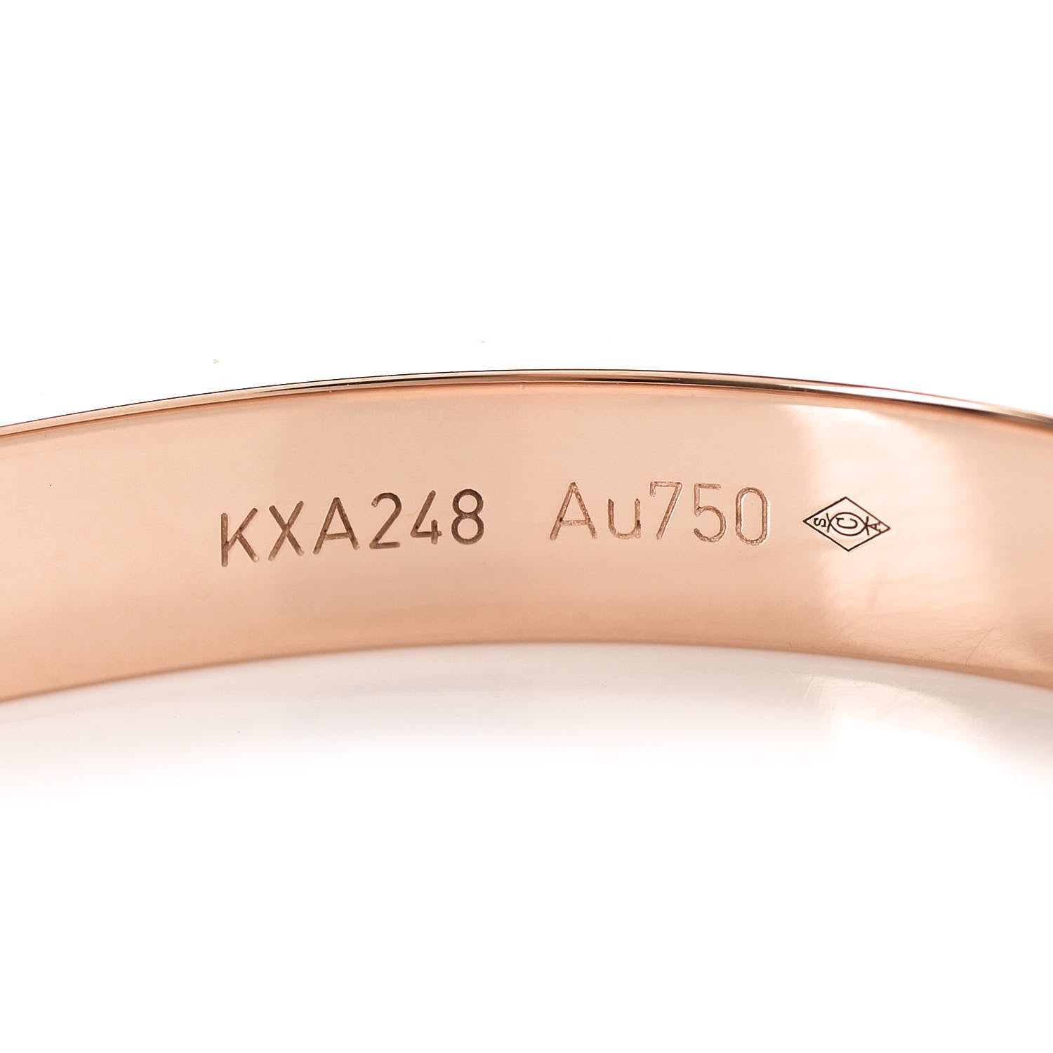 Cartier 18K Pink Gold LOVE Bracelet 17 5 of 7