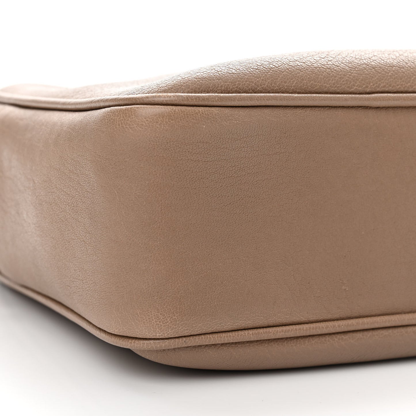 Lambskin Monogram Small Lou Camera Bag Light Taupe