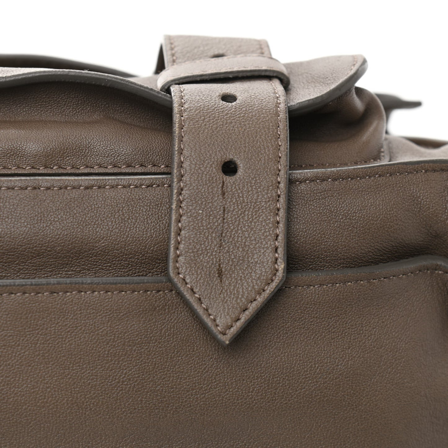 Lambskin Medium PS1 Satchel Smoke