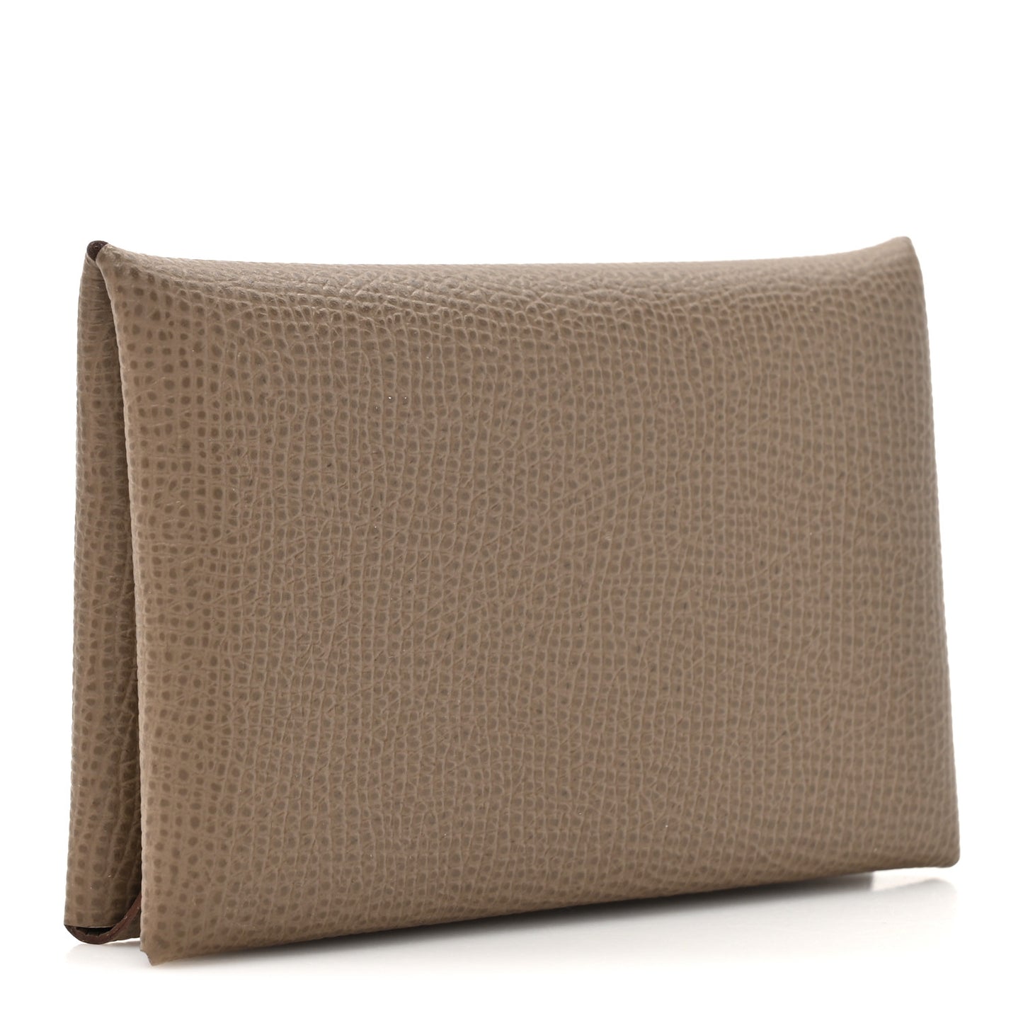 Epsom Calvi Card Case Etoupe