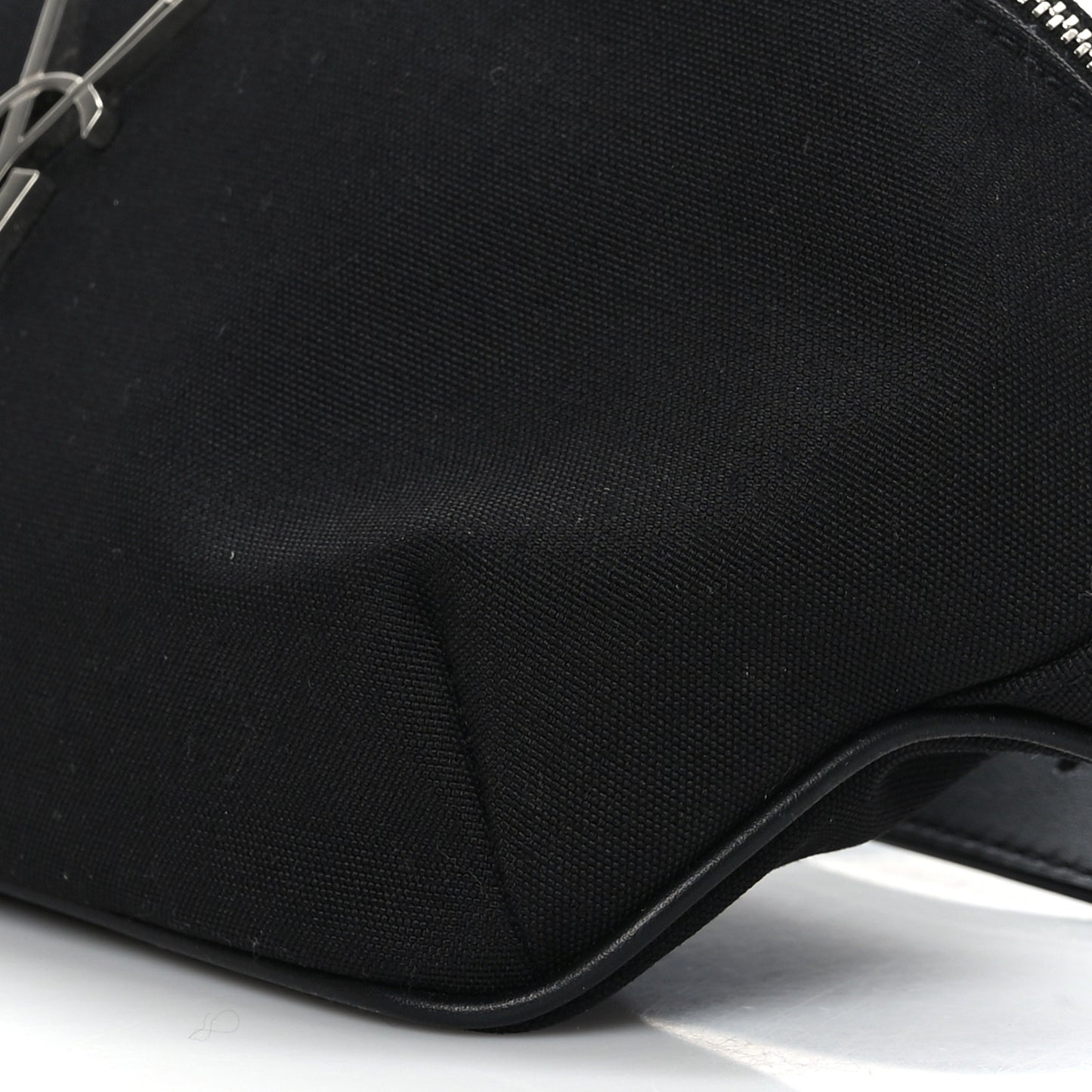 Canvas Monogram Belt Bag Black