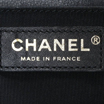 Chanel Lambskin Quilted Medium Boy Flap Black 6 of 11
