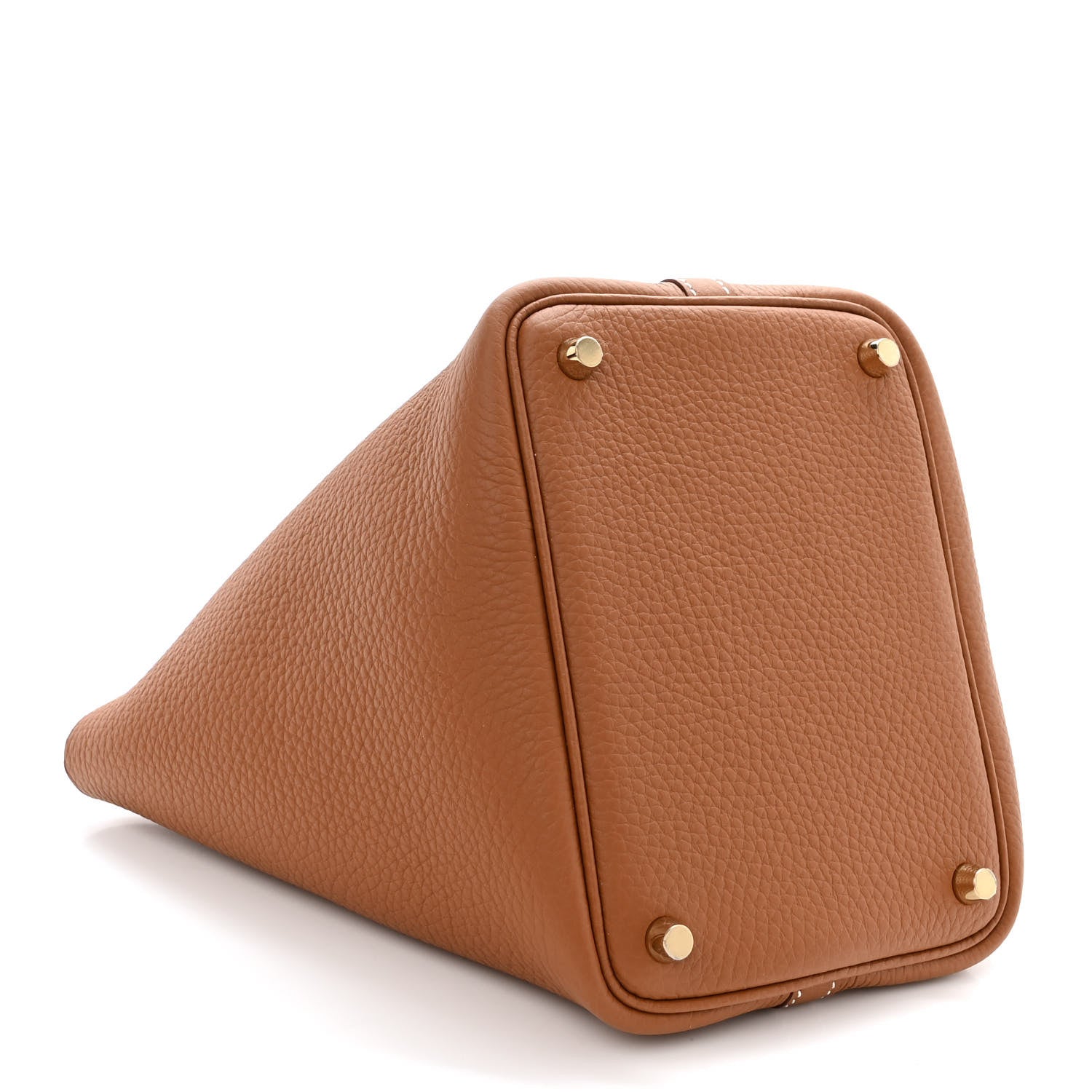 Hermes Taurillon Clemence Picotin Lock 18 PM Gold 4 of 11