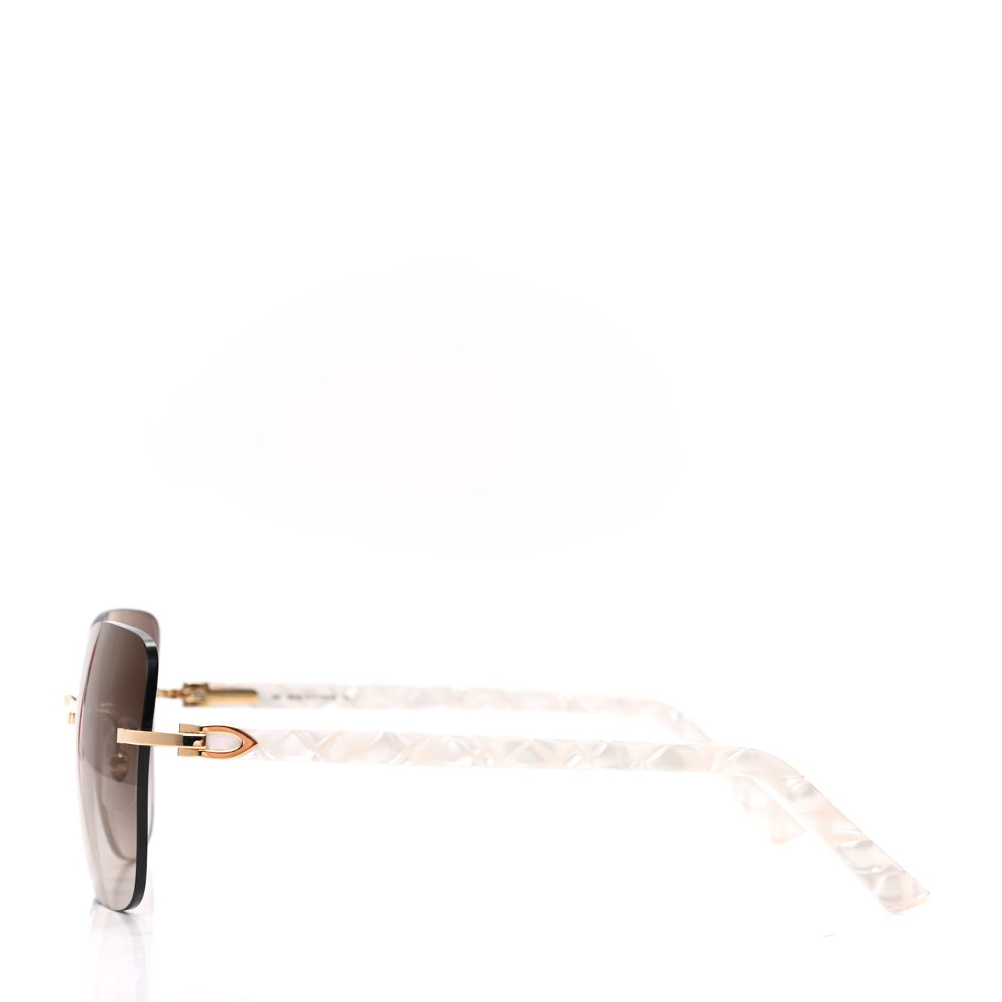 Mother of Pearl Sunglasses CT001RS Gold White