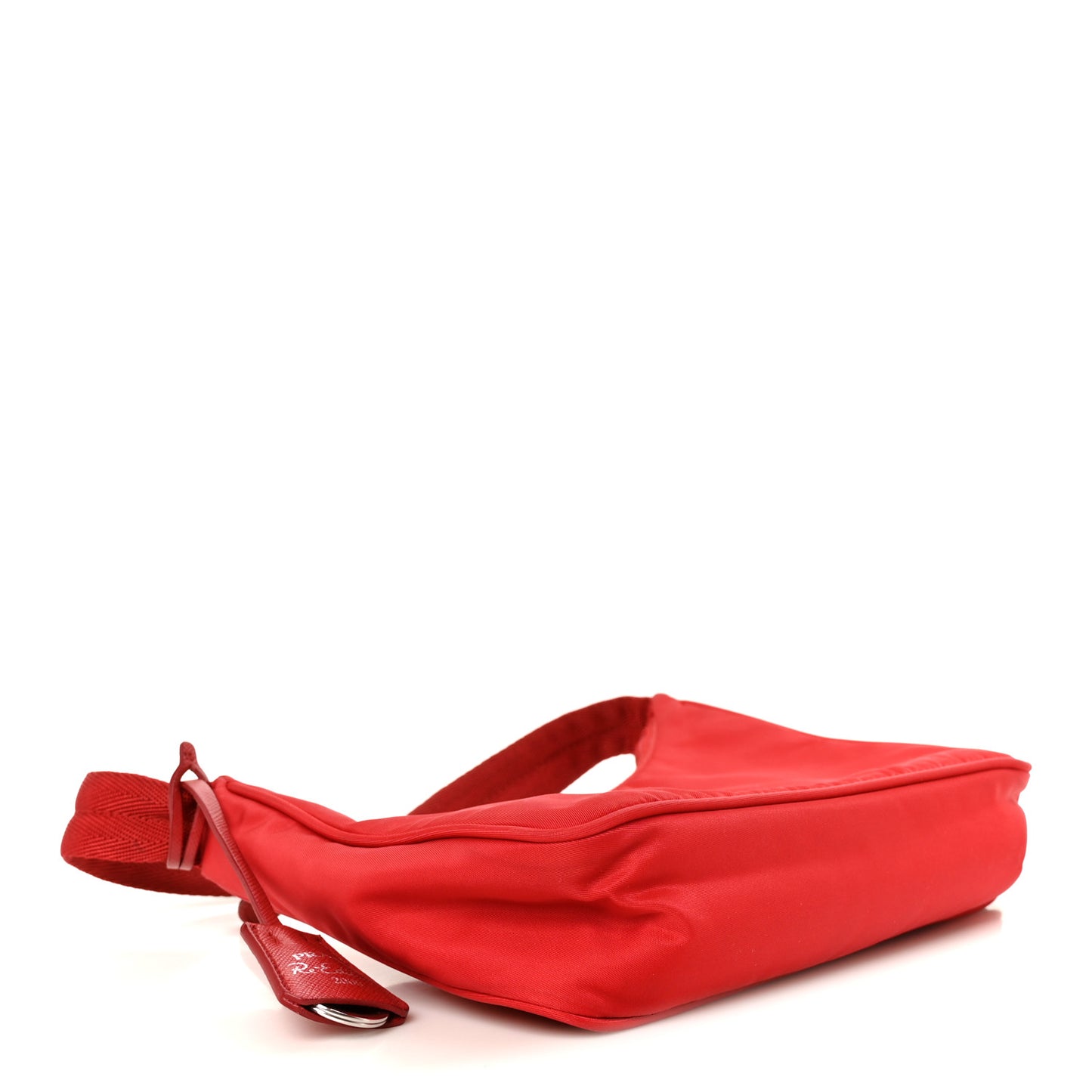 Tessuto Nylon Mini Re-Edition 2000 Bag Rosso