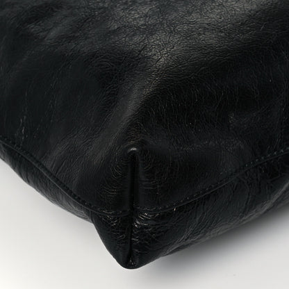 Gucci Fluffy Calfskin Morpheus Tote Bag Black 9 of 12