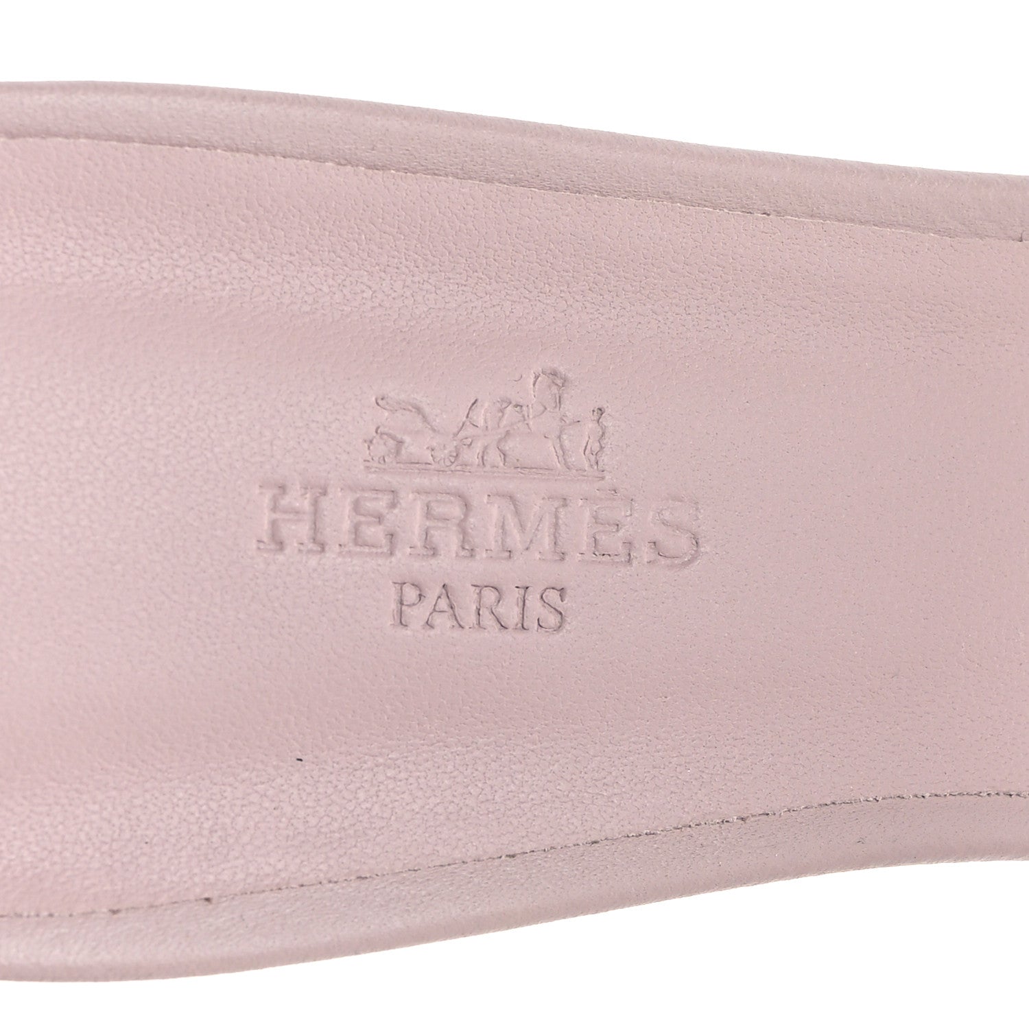 Hermes Epsom Oasis Sandals 40.5 Rose Porcelaine 8 of 9