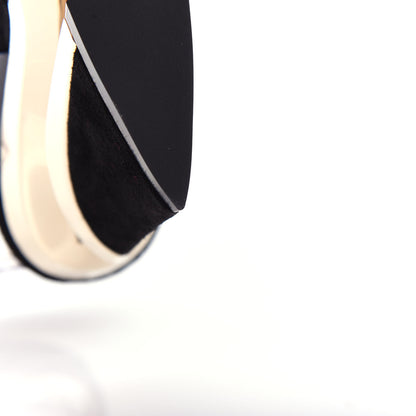 Christian Louboutin Veau Velours PVC Levitallo 100 Sandals 35 Black 12 of 12