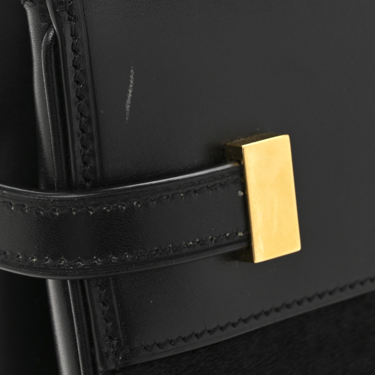 Saint Laurent Pony Hair Calfskin Manhattan Top Handle Black 12 of 14