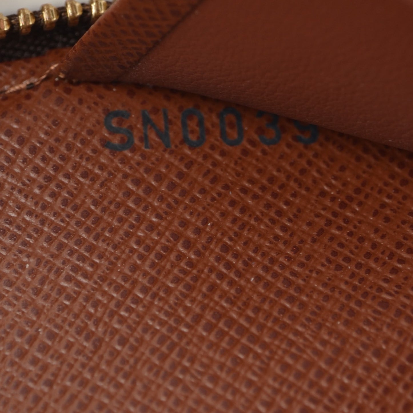 Monogram Zipped Passport Holder Wallet