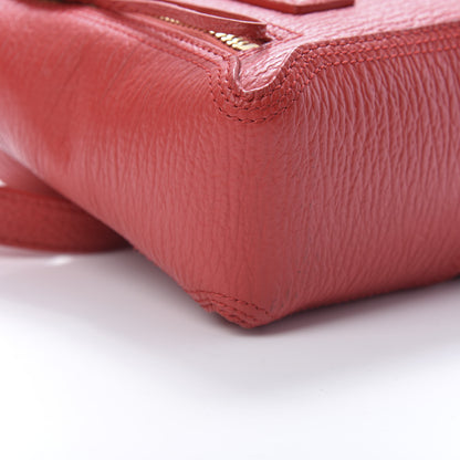 3.1 Phillip Lim 3.1 Textured Calfskin Mini Pashli Satchel Red 9 of 11