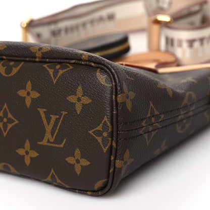Louis Vuitton LOUIS VUITTON Monogram Neverfull BB Beige 8 of 9