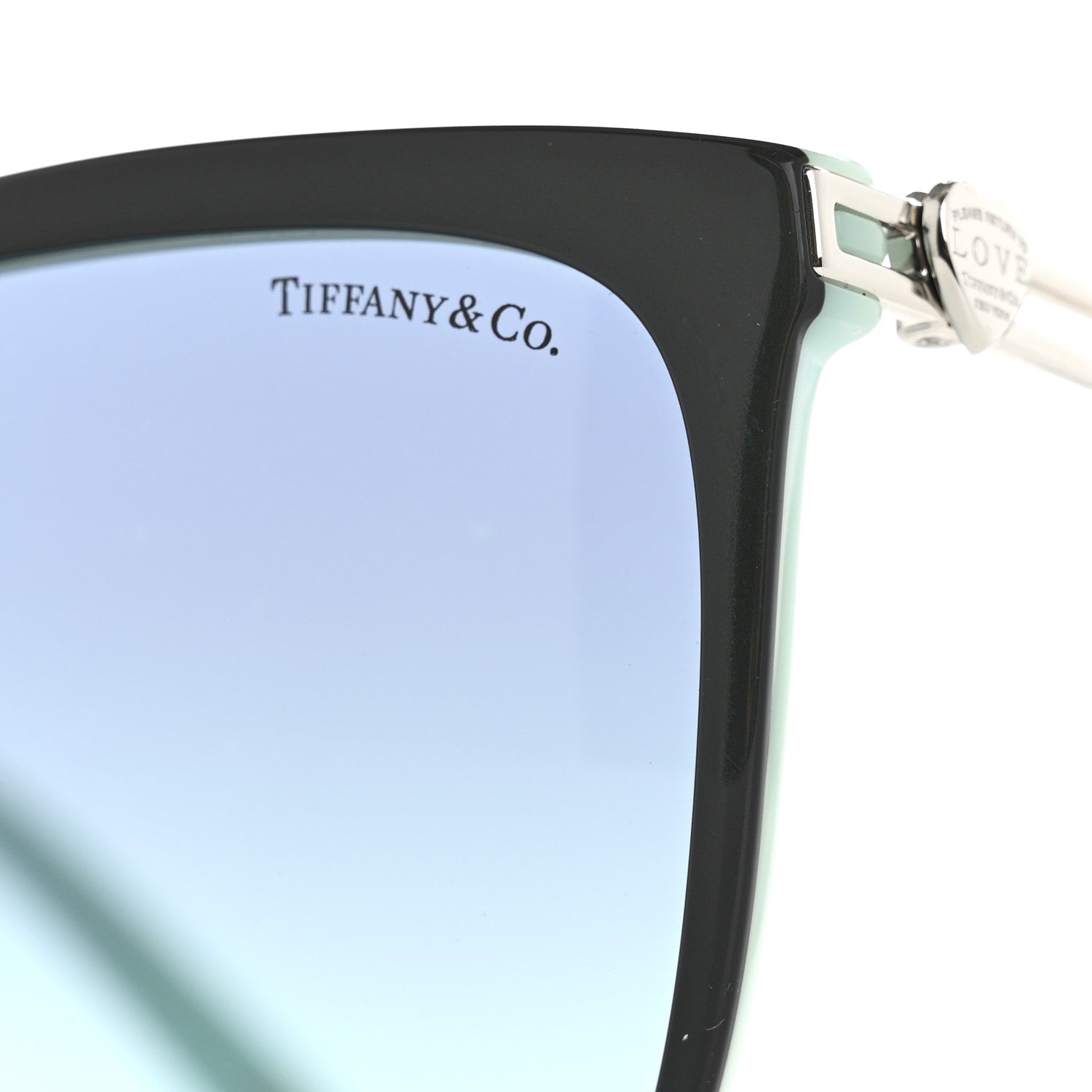 Tiffany Acetate Return to Love TF4138 Sunglasses Black Blue 9 of 9