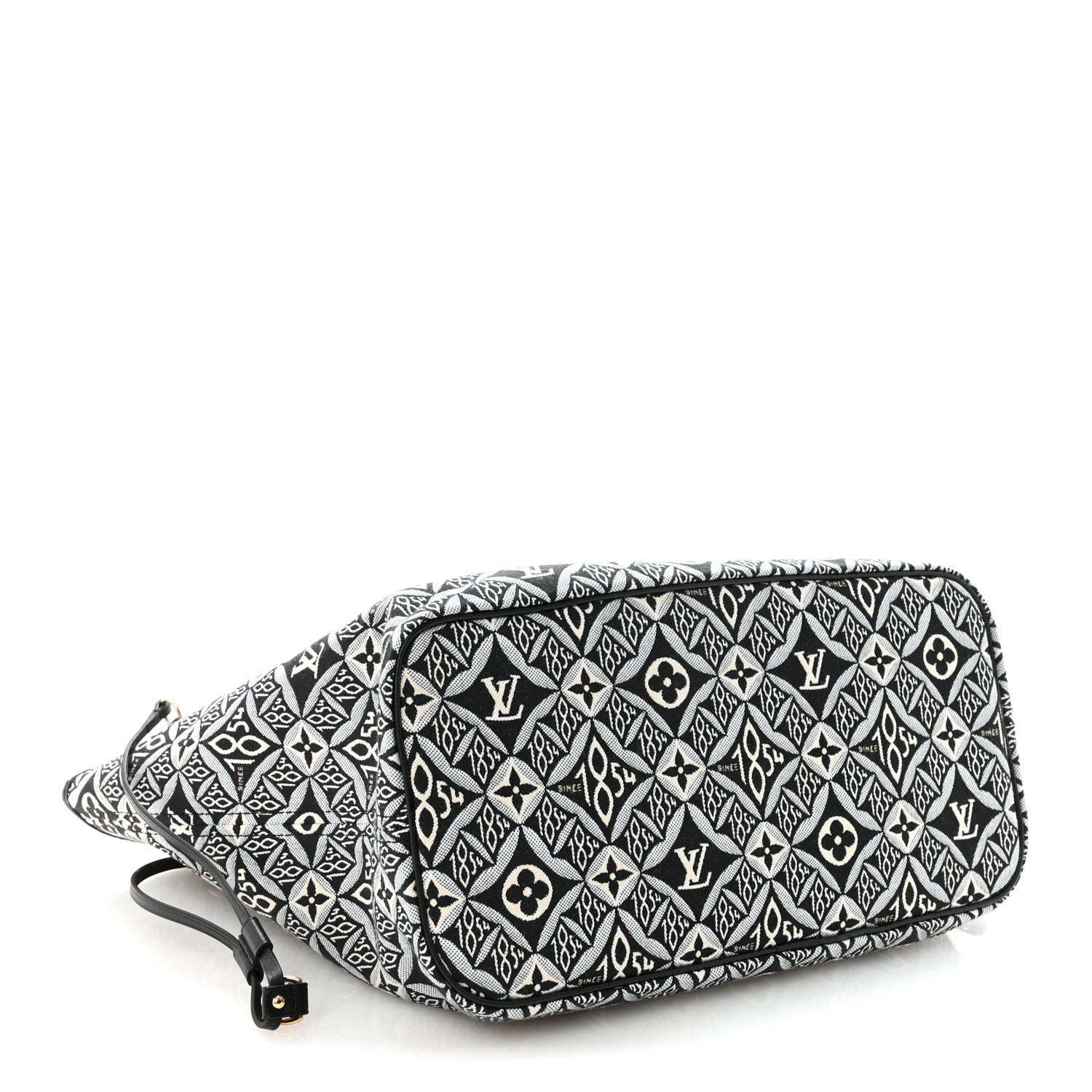 Louis Vuitton Jacquard Since 1854 Neverfull MM Grey 5 of 10