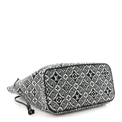 Louis Vuitton Jacquard Since 1854 Neverfull MM Grey 5 of 10