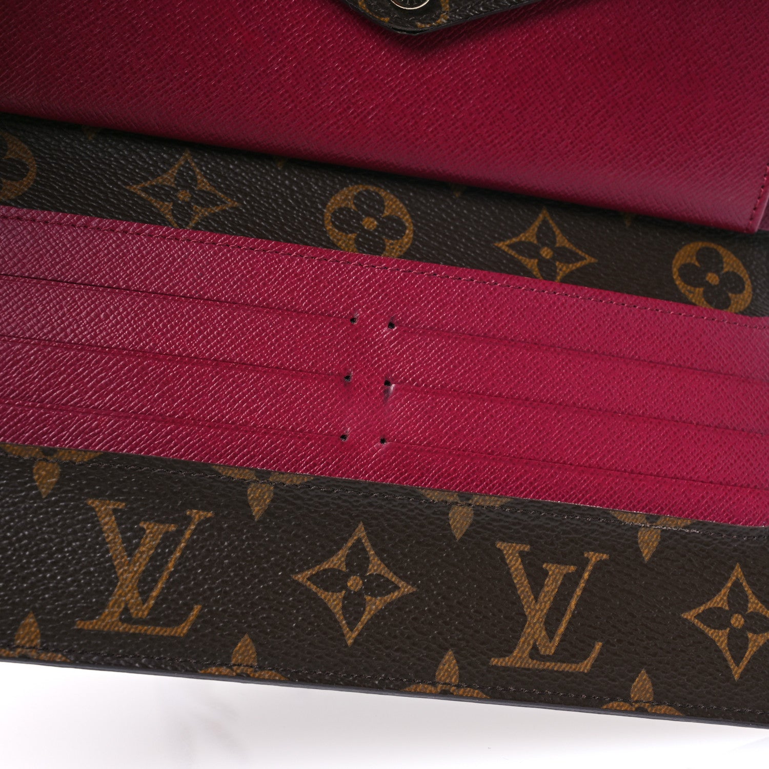 Louis Vuitton Monogram Epi Marie-Lou Long Wallet Fuchsia 10 of 10