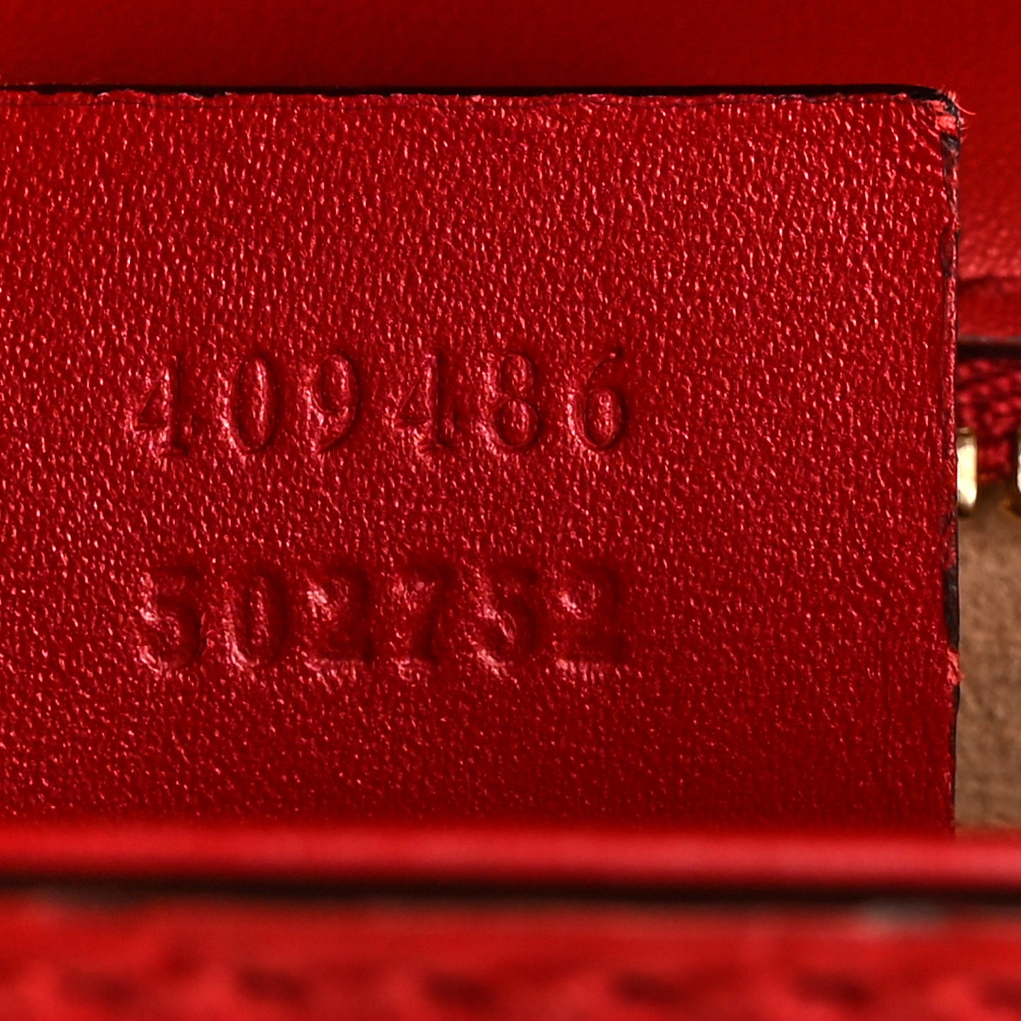 Guccissima Medium Padlock Shoulder Bag Hibiscus Red
