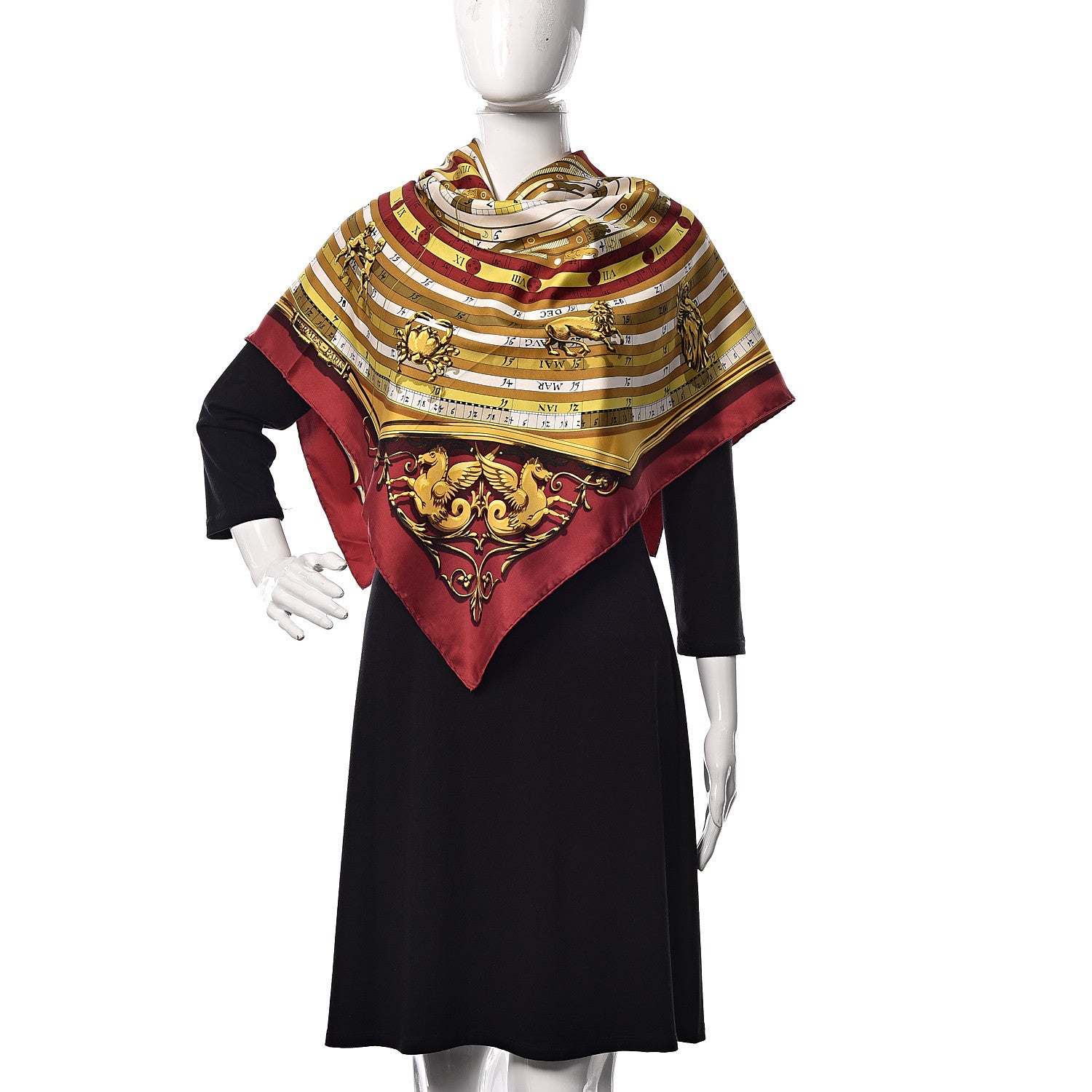 Hermes Silk Carre Astrologie Scarf 90 2 of 5
