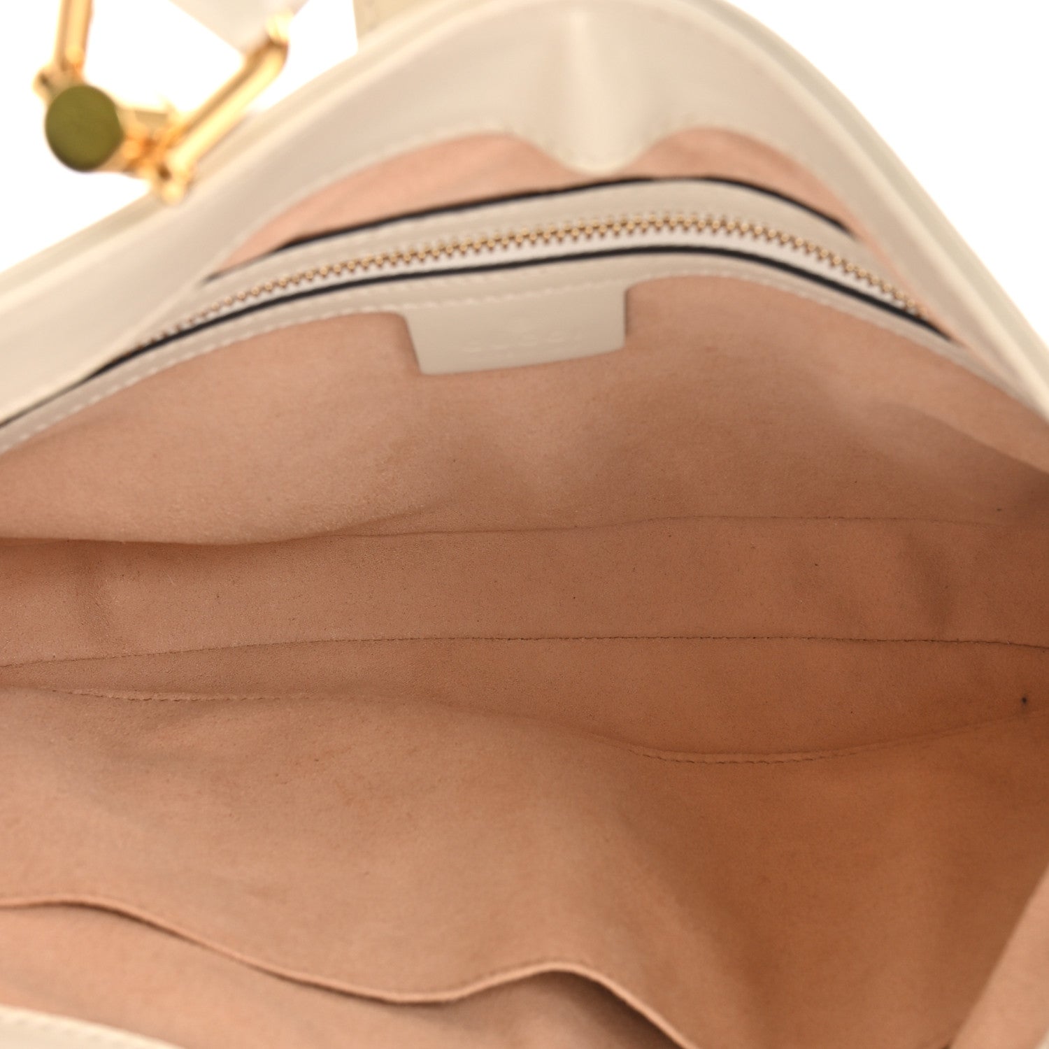 Gucci Boarded Dyana Lux Calfskin Small Jackie 1961 Hobo Mystic White 5 of 12