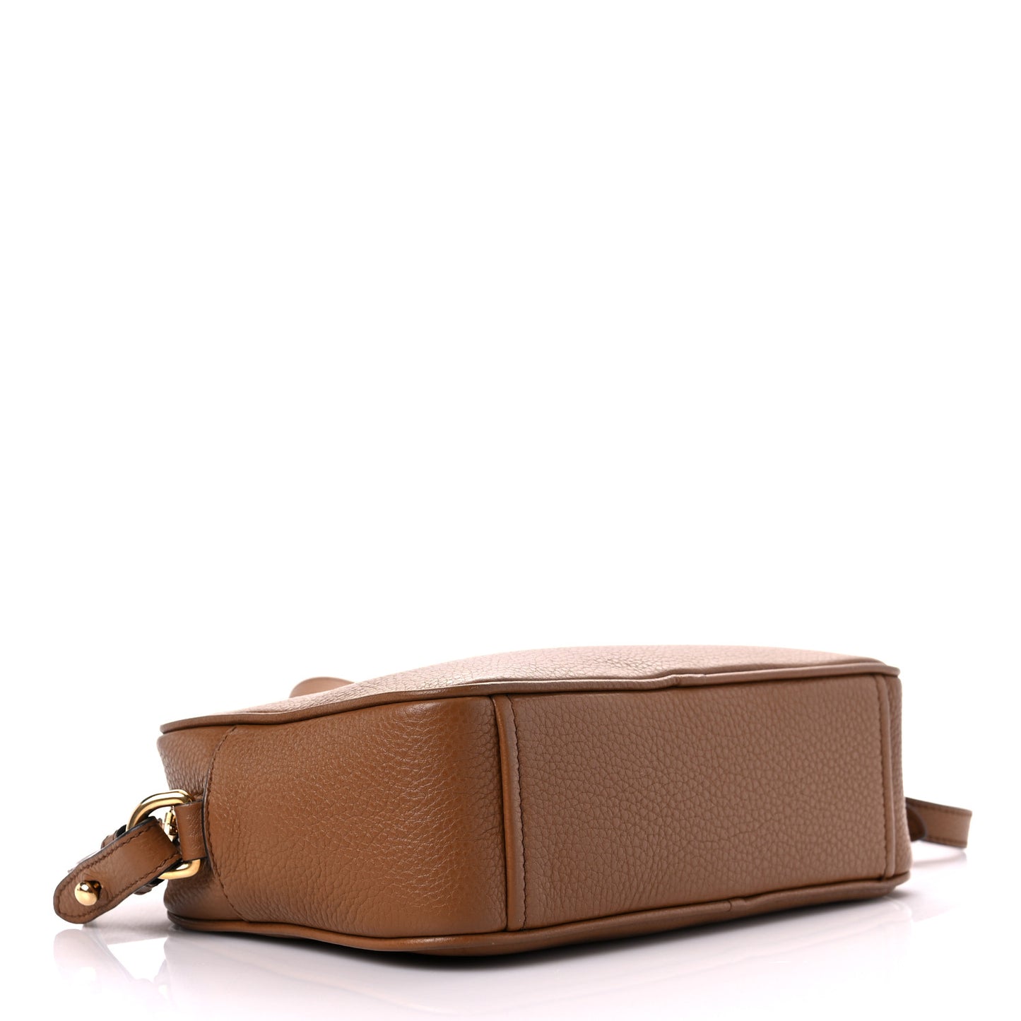 Vitello Daino Camera Crossbody Cannella