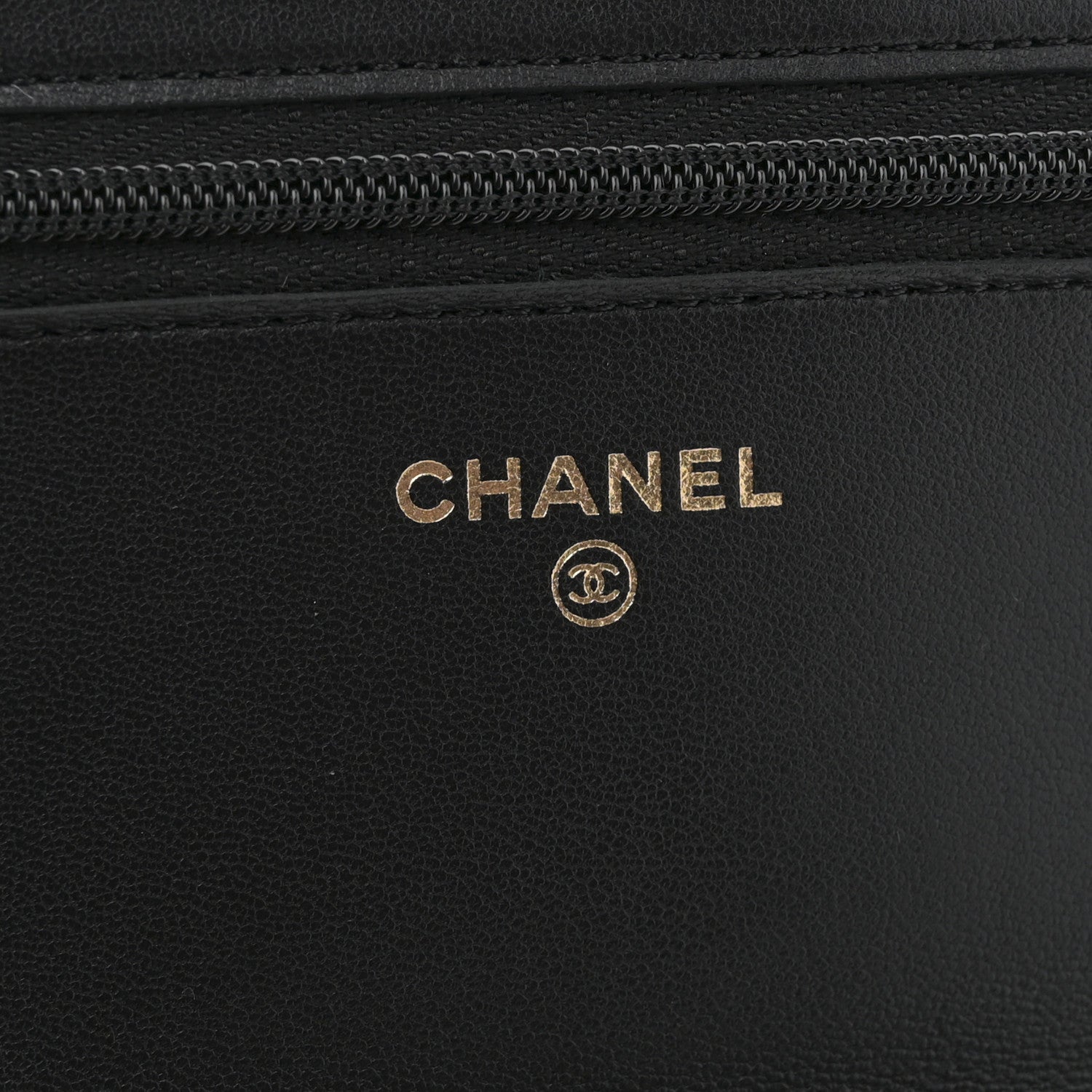 Chanel Lambskin Quilted Enamel Coco Casino Wallet On Chain WOC Black 6 of 12